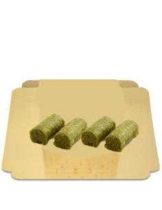 HappyTarta.se 4 Pistachio deluxe sockerfria rullar, veganska, ekologiska och glutenfria med lågt glykemiskt index Lämplig för di
