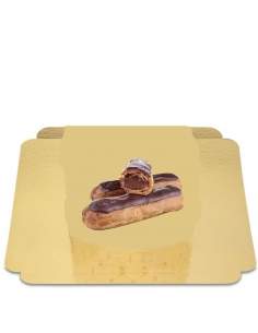 HappyTarta.se 3 choklad- eller kaffeclairs utan socker, vegan, ekologiskt och glutenfritt med lågt glykemiskt index - 55