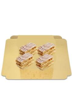 HappyTarta.se 4 Milles feuilles vegan, utan lågt GI-socker, ekologiskt och glutenfritt Lämpligt för coeliacs - 39
