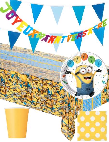 HappyTarta.se Despicable Me Minions Birthday Decoration Pack - 1