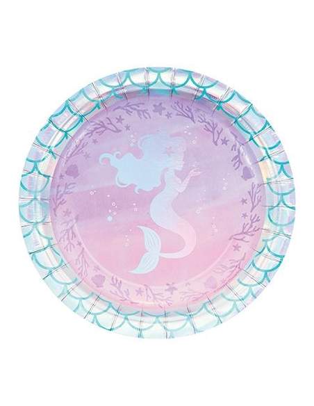 HappyTarta.se Sjöjungfru födelsedagsdekorationspaket Ariel den lilla sjöjungfrun Disney -prinsessan - 3