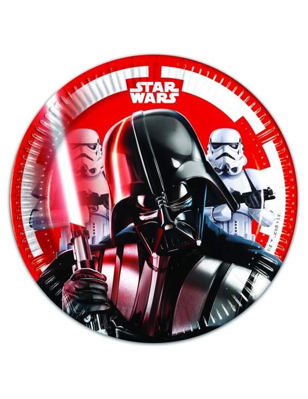 HappyTarta.se Star Wars Darth Vader födelsedagsdekorationspaket - 7