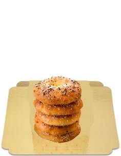 5 Bagels utan socker, gluten och vegan med lågt GI, glutenfritt - 10