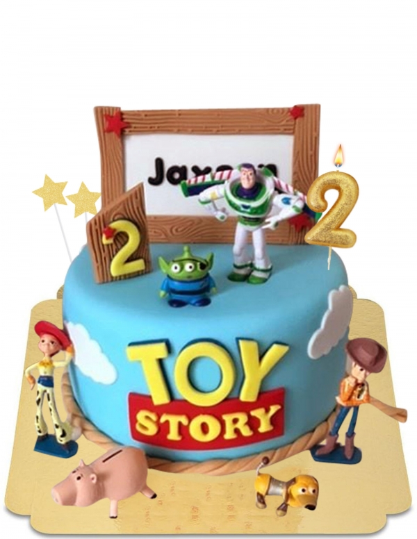  Toy Story Cake Buzz Lightyear vegan, glutenfri - 1