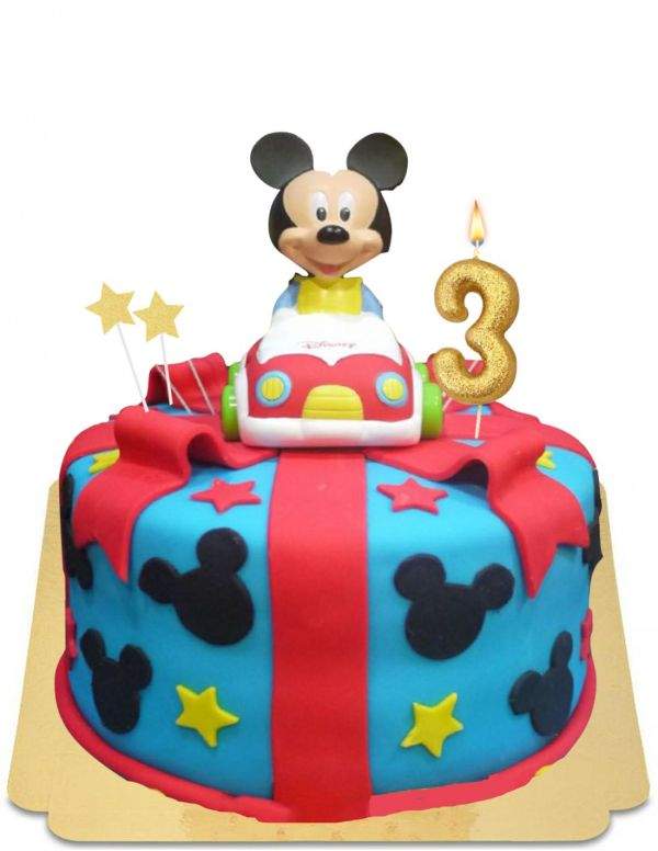 HappyTarta.se Ekologisk, vegansk och glutenfri Mickey Mouse-tårta - 42