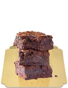 4 Brownies Veganer med högt proteininnehåll, glutenfritt sockerfritt lågt glykemiskt index, lämpligt för diabetiker och coeliac